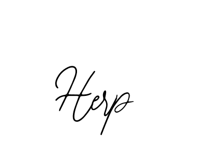 It looks lik you need a new signature style for name Herp. Design unique handwritten (Bearetta-2O07w) signature with our free signature maker in just a few clicks. Herp signature style 12 images and pictures png
