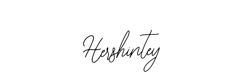 Bearetta-2O07w is a professional signature style that is perfect for those who want to add a touch of class to their signature. It is also a great choice for those who want to make their signature more unique. Get Hershintey name to fancy signature for free. Hershintey signature style 12 images and pictures png