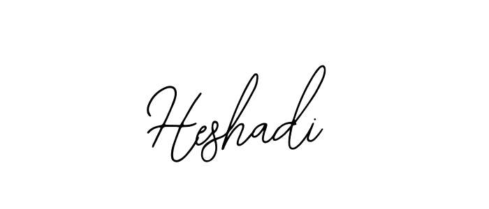 Similarly Bearetta-2O07w is the best handwritten signature design. Signature creator online .You can use it as an online autograph creator for name Heshadi. Heshadi signature style 12 images and pictures png