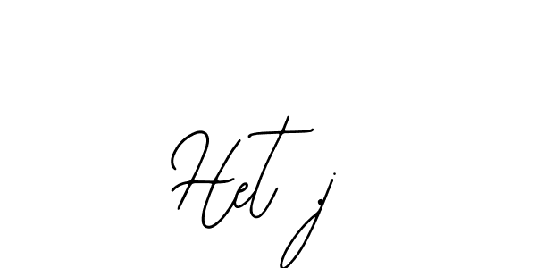 Here are the top 10 professional signature styles for the name Het .j. These are the best autograph styles you can use for your name. Het .j signature style 12 images and pictures png