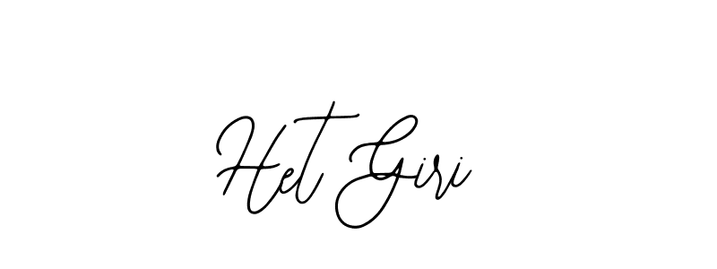 Make a beautiful signature design for name Het Giri. With this signature (Bearetta-2O07w) style, you can create a handwritten signature for free. Het Giri signature style 12 images and pictures png