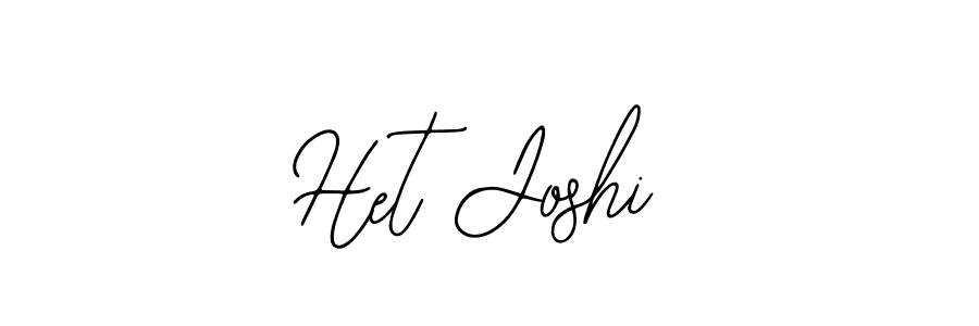 Similarly Bearetta-2O07w is the best handwritten signature design. Signature creator online .You can use it as an online autograph creator for name Het Joshi. Het Joshi signature style 12 images and pictures png