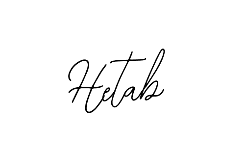 Similarly Bearetta-2O07w is the best handwritten signature design. Signature creator online .You can use it as an online autograph creator for name Hetab. Hetab signature style 12 images and pictures png