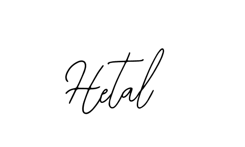 Make a beautiful signature design for name Hetal. With this signature (Bearetta-2O07w) style, you can create a handwritten signature for free. Hetal signature style 12 images and pictures png