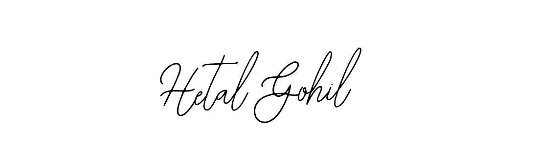Also You can easily find your signature by using the search form. We will create Hetal Gohil name handwritten signature images for you free of cost using Bearetta-2O07w sign style. Hetal Gohil signature style 12 images and pictures png