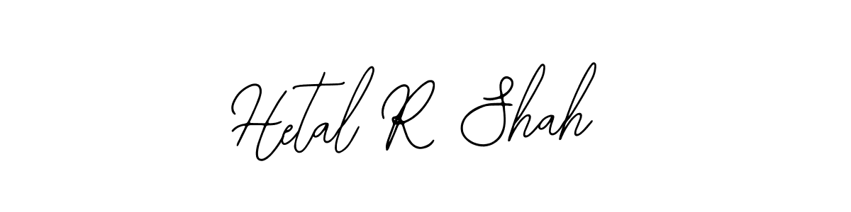 Make a beautiful signature design for name Hetal R Shah. With this signature (Bearetta-2O07w) style, you can create a handwritten signature for free. Hetal R Shah signature style 12 images and pictures png