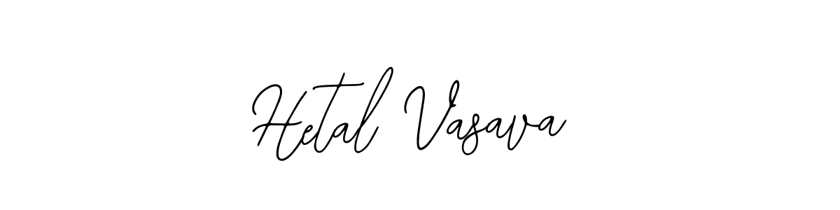 Hetal Vasava stylish signature style. Best Handwritten Sign (Bearetta-2O07w) for my name. Handwritten Signature Collection Ideas for my name Hetal Vasava. Hetal Vasava signature style 12 images and pictures png