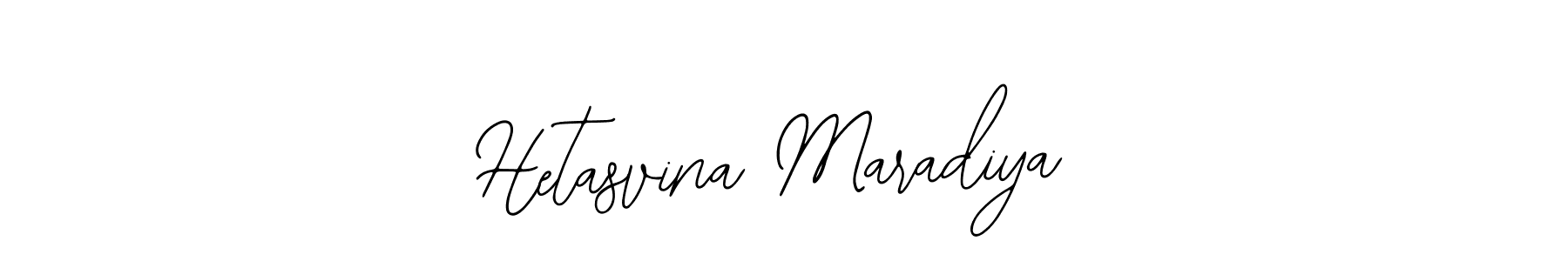 Use a signature maker to create a handwritten signature online. With this signature software, you can design (Bearetta-2O07w) your own signature for name Hetasvina Maradiya. Hetasvina Maradiya signature style 12 images and pictures png