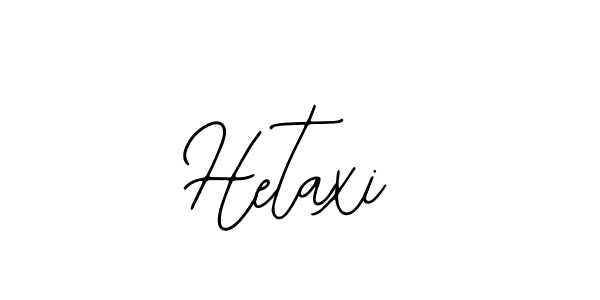 Use a signature maker to create a handwritten signature online. With this signature software, you can design (Bearetta-2O07w) your own signature for name Hetaxi. Hetaxi signature style 12 images and pictures png