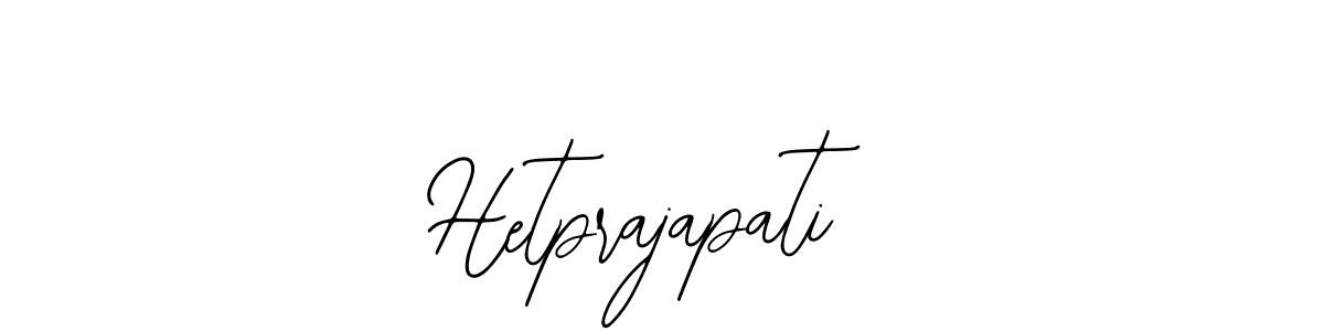 Create a beautiful signature design for name Hetprajapati. With this signature (Bearetta-2O07w) fonts, you can make a handwritten signature for free. Hetprajapati signature style 12 images and pictures png