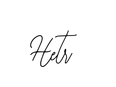 The best way (Bearetta-2O07w) to make a short signature is to pick only two or three words in your name. The name Hetr include a total of six letters. For converting this name. Hetr signature style 12 images and pictures png