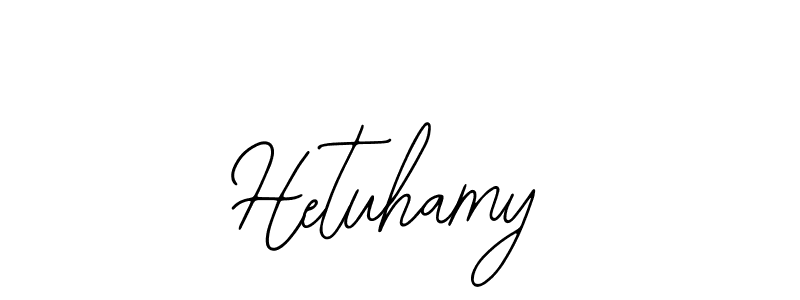 You should practise on your own different ways (Bearetta-2O07w) to write your name (Hetuhamy) in signature. don't let someone else do it for you. Hetuhamy signature style 12 images and pictures png