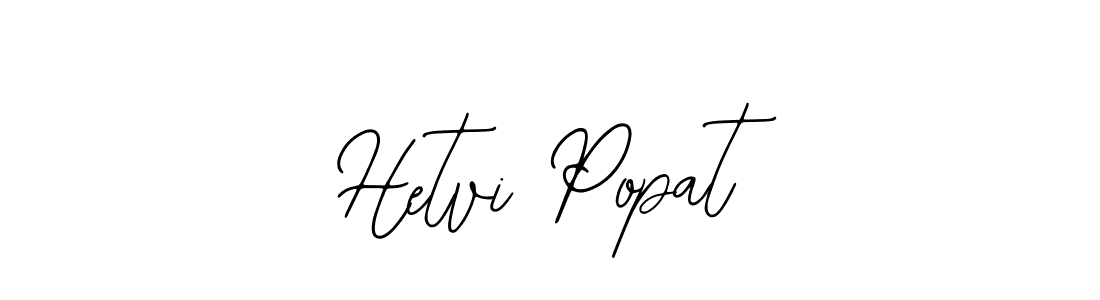 Similarly Bearetta-2O07w is the best handwritten signature design. Signature creator online .You can use it as an online autograph creator for name Hetvi Popat. Hetvi Popat signature style 12 images and pictures png