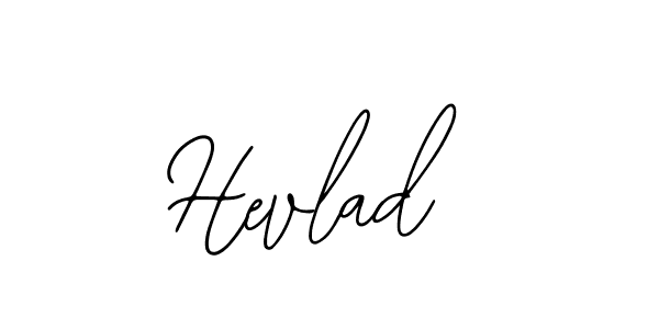 Design your own signature with our free online signature maker. With this signature software, you can create a handwritten (Bearetta-2O07w) signature for name Hevlad. Hevlad signature style 12 images and pictures png