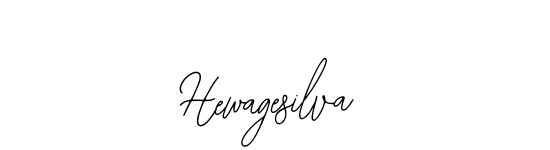 How to make Hewagesilva name signature. Use Bearetta-2O07w style for creating short signs online. This is the latest handwritten sign. Hewagesilva signature style 12 images and pictures png