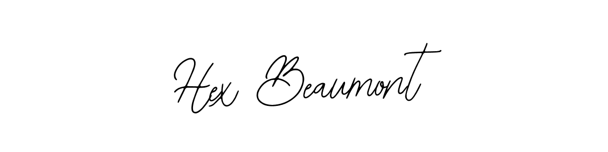 Design your own signature with our free online signature maker. With this signature software, you can create a handwritten (Bearetta-2O07w) signature for name Hex Beaumont. Hex Beaumont signature style 12 images and pictures png