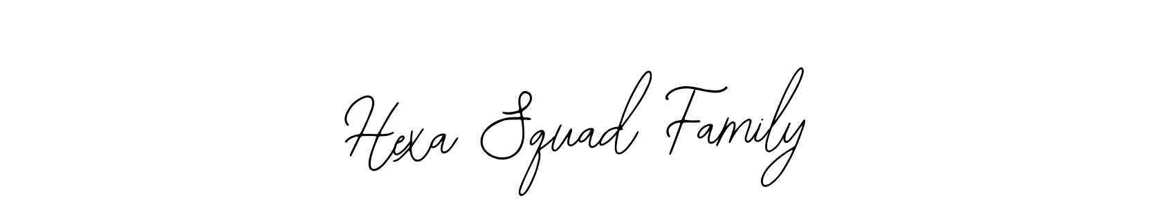 Make a beautiful signature design for name Hexa Squad Family. Use this online signature maker to create a handwritten signature for free. Hexa Squad Family signature style 12 images and pictures png