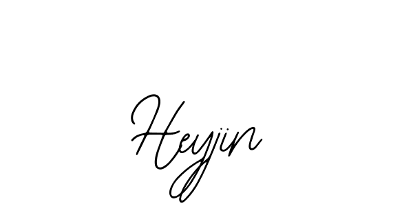 Design your own signature with our free online signature maker. With this signature software, you can create a handwritten (Bearetta-2O07w) signature for name Heyjin. Heyjin signature style 12 images and pictures png