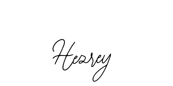 Make a beautiful signature design for name Hezrey. With this signature (Bearetta-2O07w) style, you can create a handwritten signature for free. Hezrey signature style 12 images and pictures png