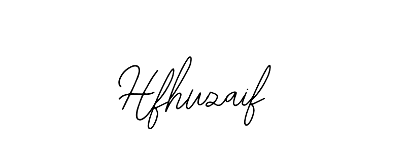 How to make Hfhuzaif name signature. Use Bearetta-2O07w style for creating short signs online. This is the latest handwritten sign. Hfhuzaif signature style 12 images and pictures png