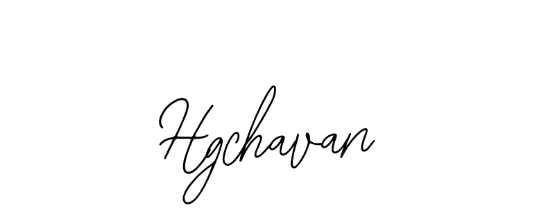 How to make Hgchavan name signature. Use Bearetta-2O07w style for creating short signs online. This is the latest handwritten sign. Hgchavan signature style 12 images and pictures png