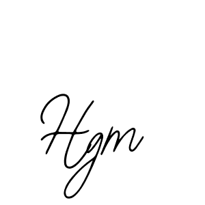 Create a beautiful signature design for name Hgm. With this signature (Bearetta-2O07w) fonts, you can make a handwritten signature for free. Hgm signature style 12 images and pictures png