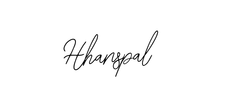 Design your own signature with our free online signature maker. With this signature software, you can create a handwritten (Bearetta-2O07w) signature for name Hhanspal. Hhanspal signature style 12 images and pictures png