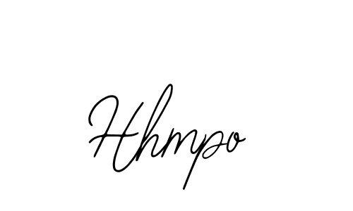 Use a signature maker to create a handwritten signature online. With this signature software, you can design (Bearetta-2O07w) your own signature for name Hhmpo. Hhmpo signature style 12 images and pictures png