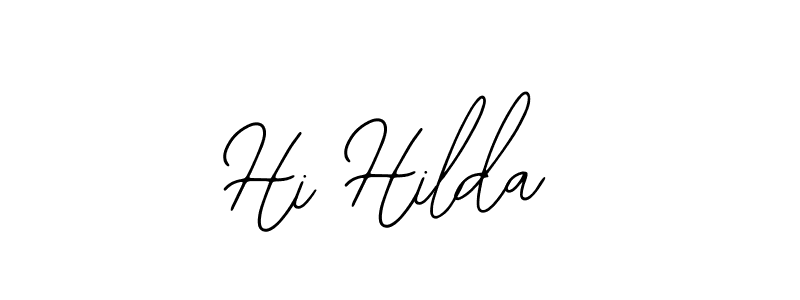 This is the best signature style for the Hi Hilda name. Also you like these signature font (Bearetta-2O07w). Mix name signature. Hi Hilda signature style 12 images and pictures png