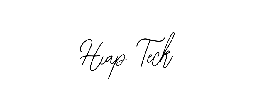 It looks lik you need a new signature style for name Hiap Teck. Design unique handwritten (Bearetta-2O07w) signature with our free signature maker in just a few clicks. Hiap Teck signature style 12 images and pictures png