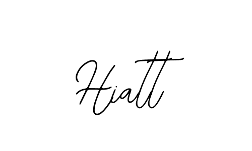 You should practise on your own different ways (Bearetta-2O07w) to write your name (Hiatt) in signature. don't let someone else do it for you. Hiatt signature style 12 images and pictures png