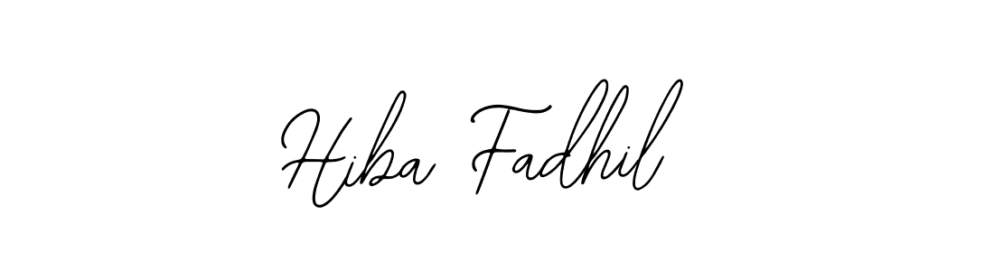 Also You can easily find your signature by using the search form. We will create Hiba Fadhil name handwritten signature images for you free of cost using Bearetta-2O07w sign style. Hiba Fadhil signature style 12 images and pictures png