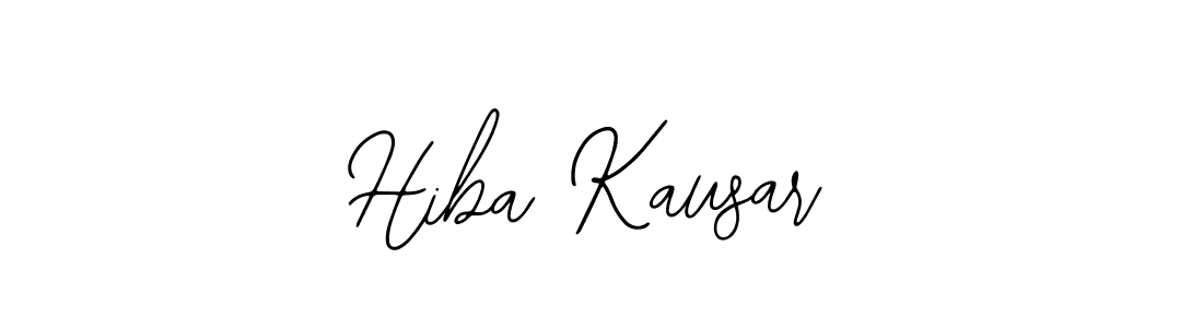 Make a beautiful signature design for name Hiba Kausar. With this signature (Bearetta-2O07w) style, you can create a handwritten signature for free. Hiba Kausar signature style 12 images and pictures png