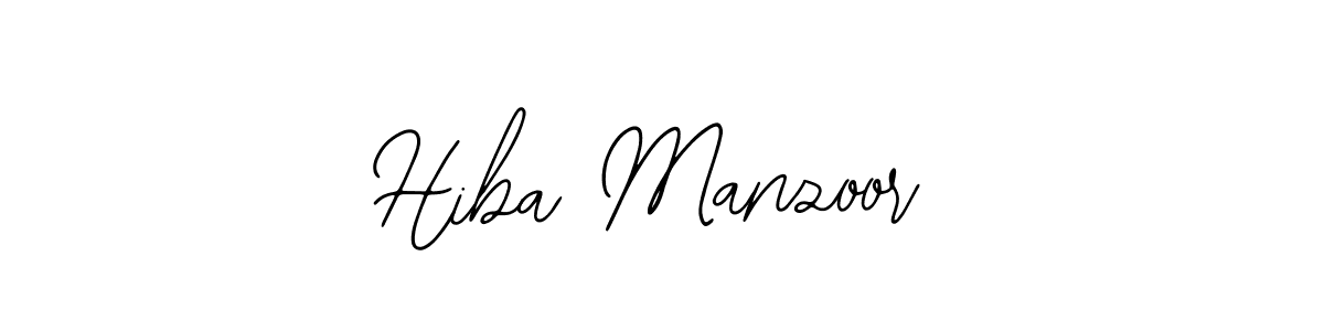 It looks lik you need a new signature style for name Hiba Manzoor. Design unique handwritten (Bearetta-2O07w) signature with our free signature maker in just a few clicks. Hiba Manzoor signature style 12 images and pictures png