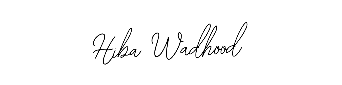 See photos of Hiba Wadhood official signature by Spectra . Check more albums & portfolios. Read reviews & check more about Bearetta-2O07w font. Hiba Wadhood signature style 12 images and pictures png