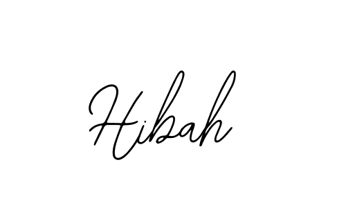 Hibah stylish signature style. Best Handwritten Sign (Bearetta-2O07w) for my name. Handwritten Signature Collection Ideas for my name Hibah. Hibah signature style 12 images and pictures png
