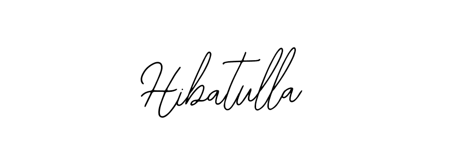 How to make Hibatulla signature? Bearetta-2O07w is a professional autograph style. Create handwritten signature for Hibatulla name. Hibatulla signature style 12 images and pictures png