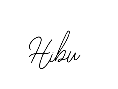 Use a signature maker to create a handwritten signature online. With this signature software, you can design (Bearetta-2O07w) your own signature for name Hibu. Hibu signature style 12 images and pictures png