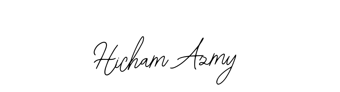 Hicham Azmy stylish signature style. Best Handwritten Sign (Bearetta-2O07w) for my name. Handwritten Signature Collection Ideas for my name Hicham Azmy. Hicham Azmy signature style 12 images and pictures png