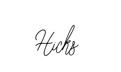 Create a beautiful signature design for name Hicks. With this signature (Bearetta-2O07w) fonts, you can make a handwritten signature for free. Hicks signature style 12 images and pictures png