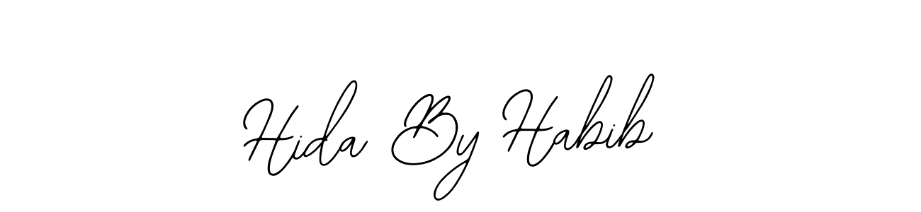 Create a beautiful signature design for name Hida By Habib. With this signature (Bearetta-2O07w) fonts, you can make a handwritten signature for free. Hida By Habib signature style 12 images and pictures png