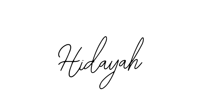 Bearetta-2O07w is a professional signature style that is perfect for those who want to add a touch of class to their signature. It is also a great choice for those who want to make their signature more unique. Get Hidayah name to fancy signature for free. Hidayah signature style 12 images and pictures png