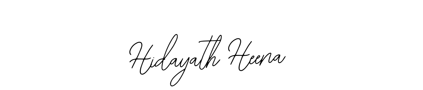 Make a short Hidayath Heena signature style. Manage your documents anywhere anytime using Bearetta-2O07w. Create and add eSignatures, submit forms, share and send files easily. Hidayath Heena signature style 12 images and pictures png