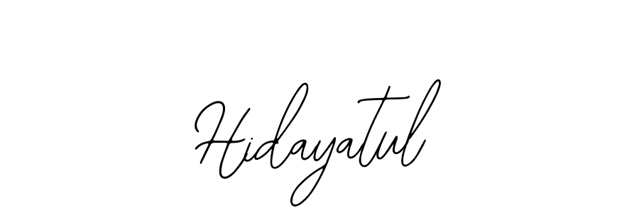 Hidayatul stylish signature style. Best Handwritten Sign (Bearetta-2O07w) for my name. Handwritten Signature Collection Ideas for my name Hidayatul. Hidayatul signature style 12 images and pictures png