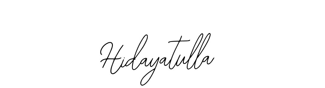 How to make Hidayatulla name signature. Use Bearetta-2O07w style for creating short signs online. This is the latest handwritten sign. Hidayatulla signature style 12 images and pictures png