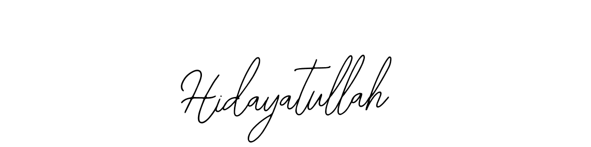Design your own signature with our free online signature maker. With this signature software, you can create a handwritten (Bearetta-2O07w) signature for name Hidayatullah. Hidayatullah signature style 12 images and pictures png
