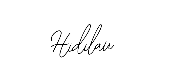 The best way (Bearetta-2O07w) to make a short signature is to pick only two or three words in your name. The name Hidilau include a total of six letters. For converting this name. Hidilau signature style 12 images and pictures png