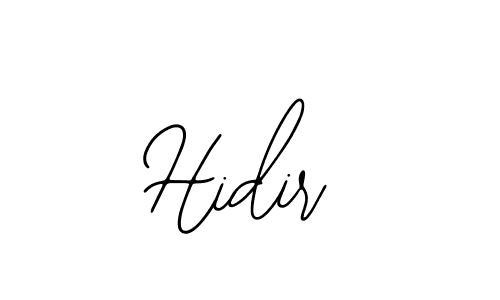 You should practise on your own different ways (Bearetta-2O07w) to write your name (Hidir) in signature. don't let someone else do it for you. Hidir signature style 12 images and pictures png