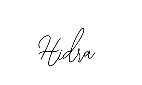 How to make Hidra name signature. Use Bearetta-2O07w style for creating short signs online. This is the latest handwritten sign. Hidra signature style 12 images and pictures png