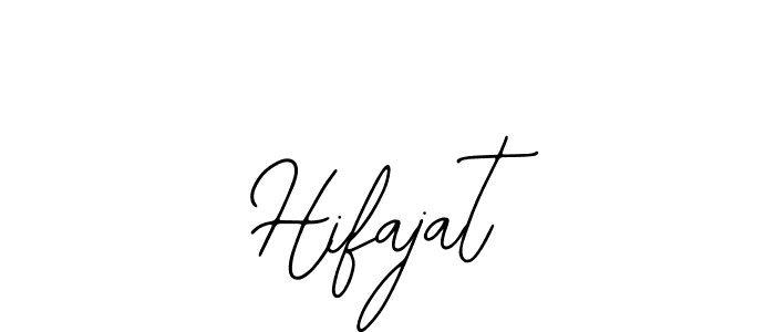 How to make Hifajat signature? Bearetta-2O07w is a professional autograph style. Create handwritten signature for Hifajat name. Hifajat signature style 12 images and pictures png